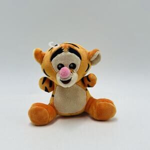 Disney Parks Wishables Winnie the Pooh Tigger Plush Stuffed Toy 4" Orange